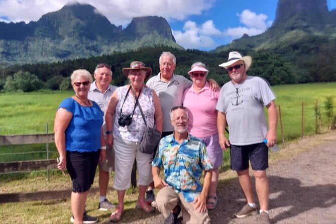 Moorea Private Full Day Tour - Tahiamanu Beach brings in sand, palms, and Magic Mountain