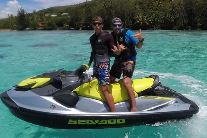 Moorea Solo or Twin 2 hours Jet Ski Tour - Meeting stingrays and blacktip sharks in the lagoon