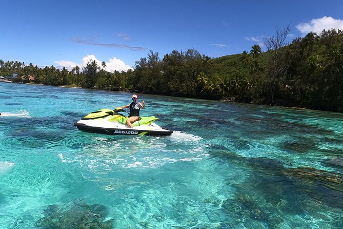 Moorea Solo or Twin 3 hours Jet Ski Tour - Motu Tiahura and the reef views