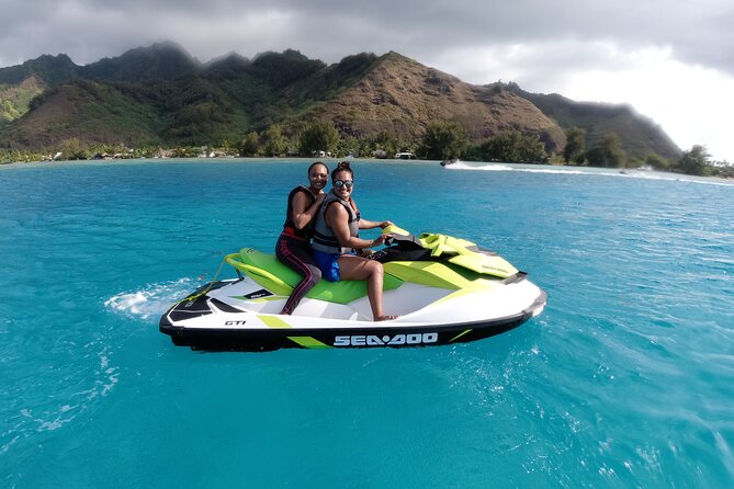 Moorea Solo or Twin Island Tour Jet Ski 4 hours - Riding toward Cook Bay and Opunohu Bay
