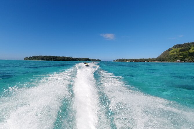 Moorea Solo or Twin Island Tour Jet Ski 4 hours - Snorkeling among rays, sharks, turtles, and reef fish