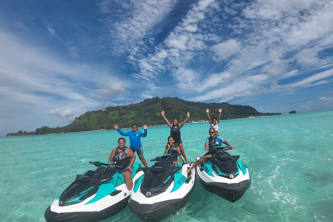 Moorea Solo or Twin Island Tour Jet Ski 4 hours - The Moorea Dolphin Center area and the search for wildlife