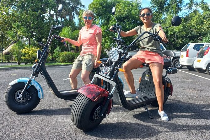 Moorea tour in electric citycoco (in autonomy) - Rotui juice, rum, and a taste of Moorea