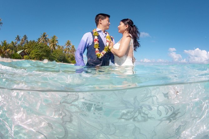 Private Full Day Aquatic Photo Tour + Resort Photo-Shoot (All inclusive) - Leaving Vaitape by private boat
