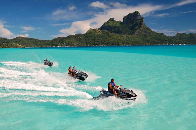Private Guided Jet Ski Tour in Bora Bora - Scenic stops across the lagoon