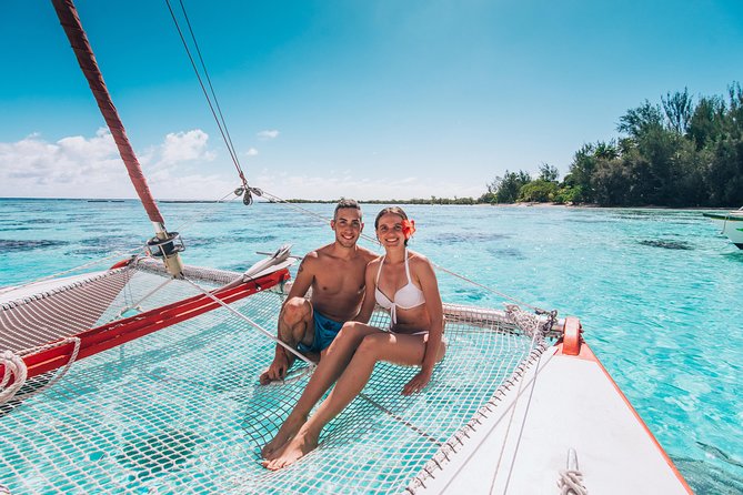 PRIVATE Half Day Tour : Moorea Snorkeling & Sailing on a Catamaran named Taboo - The underwater tiki and Moorea’s changing route