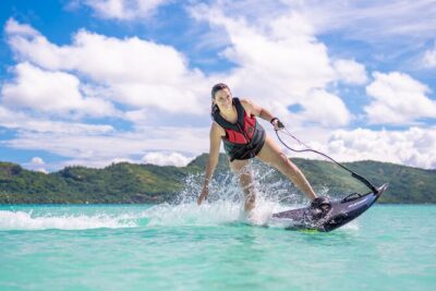 Private Jetboard Lessons with Instructor in Bora Bora
