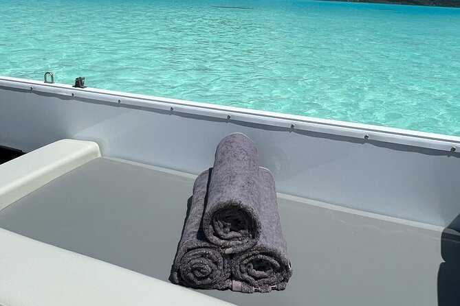 Private Lagoon Tour on a Prestigious Pontoon Boat in Bora Bora - Thomas, Music, Snacks, and the Human Touch