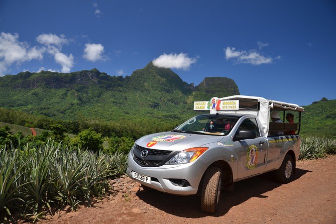 Private Morning Moorea 4WD Tour with Champagne - Magic Mountain and the island’s best high views