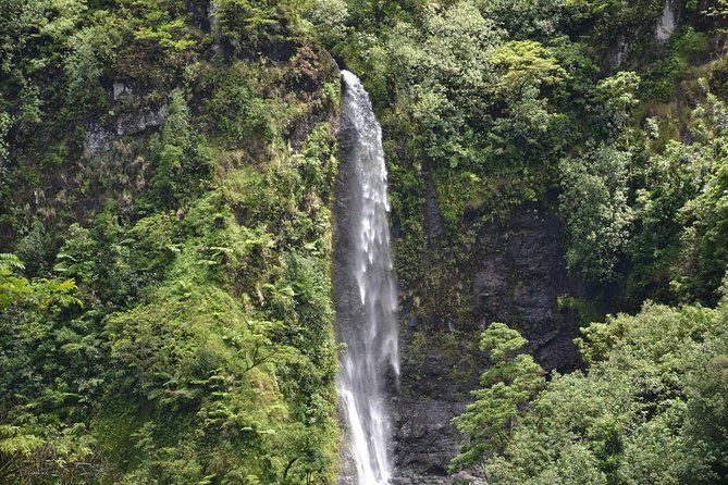 Private Tahiti Circle Island - Waterfalls, Black Sand & Views - What the van ride adds, and what it costs