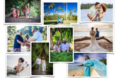 Professional Photo Shooting in Moorea, unique session adapted