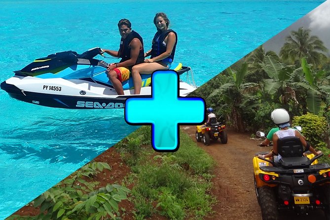 Small Combo 2h30 Quad + 1h Jetski - The morning quad ride through Opunohu