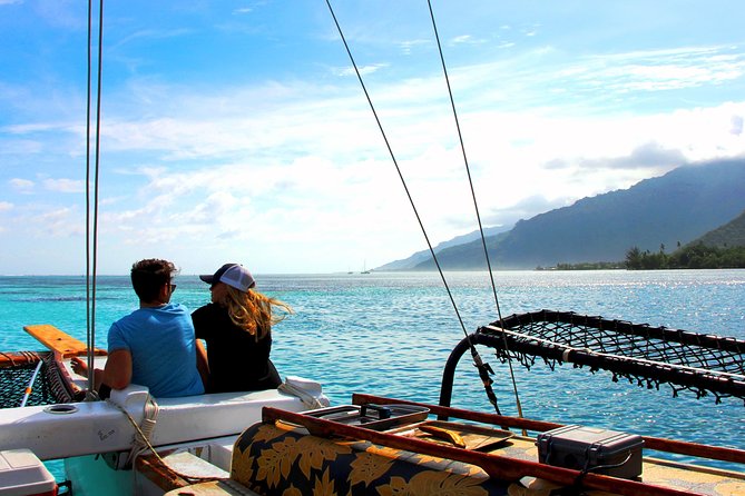 Sunset sailing - A quiet 3 p.m. start at Vaapiti Moorea