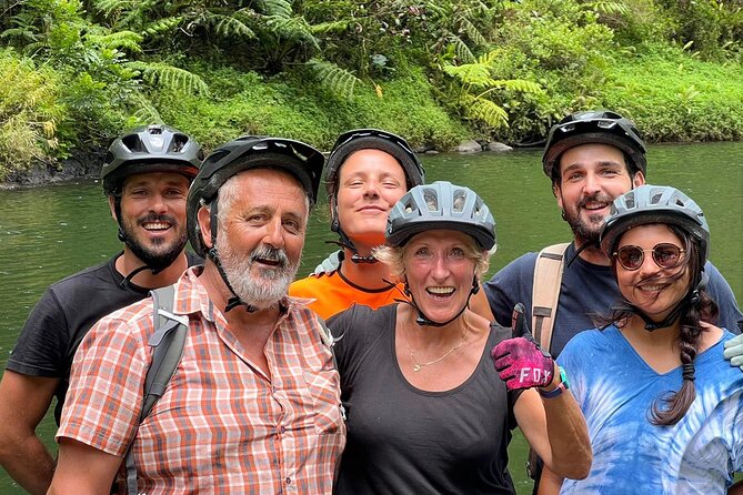 Tahiti excursion adventure circuit MTB MTB E-Bike private valley - Why the electric bike matters on steep ground