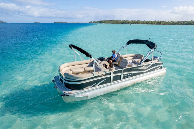 Toa Boat Bora Bora Private Lagoon tour with Lunch On Majestic Pontoon Boat - Key details at a glance