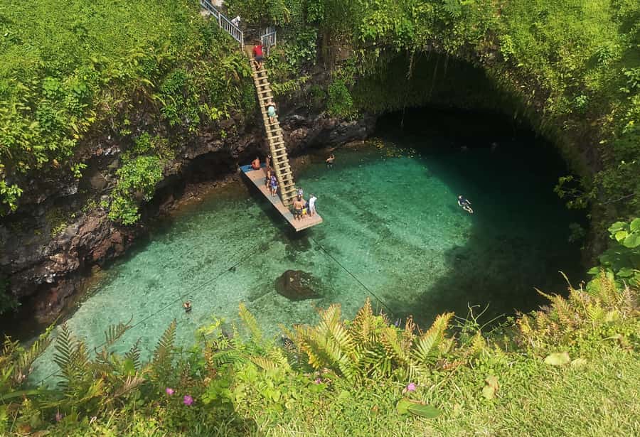 Tour of Primeval Crystal Waters of Samoa - Key points at a glance
