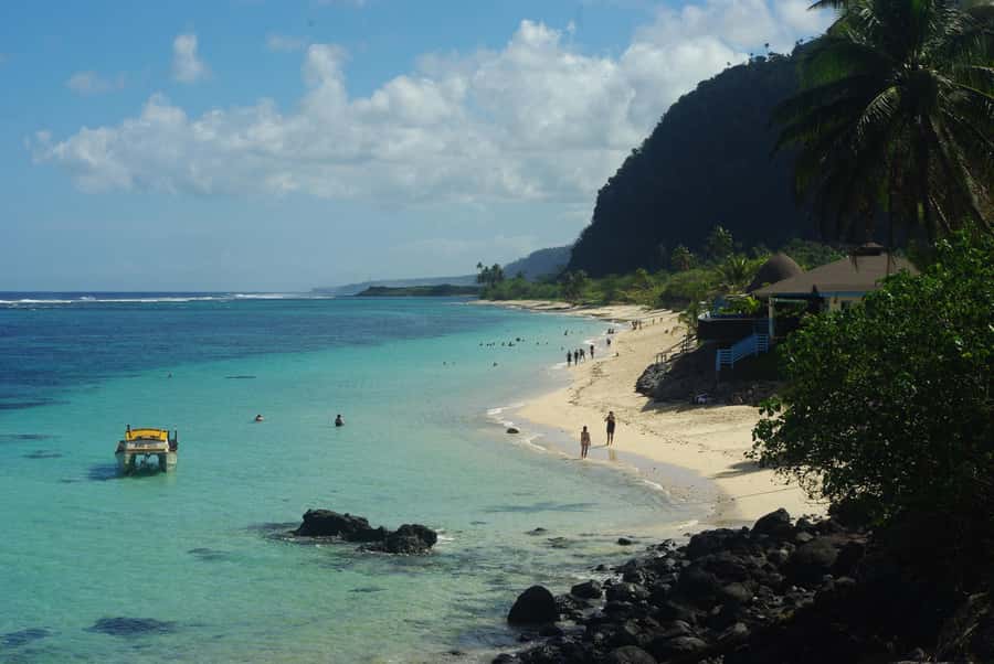 Tour of Primeval Crystal Waters of Samoa - Starting near Apia’s cathedral