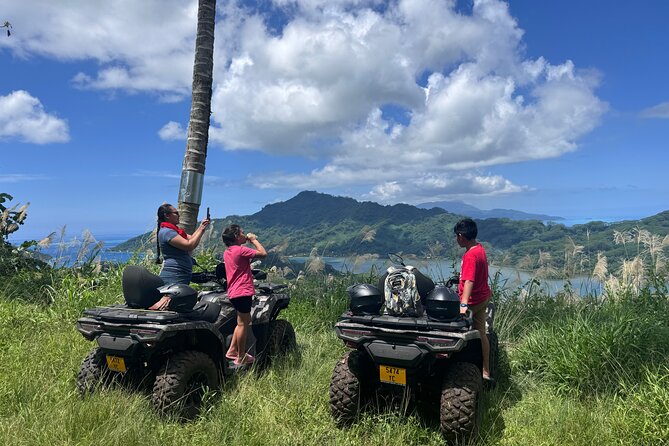 Trip to the heart of Tahaa Safari Mountains in Quad / ATV - Why the guide matters here