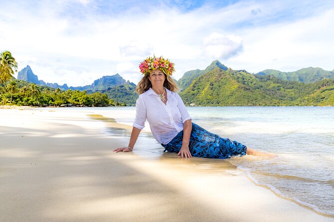 Unique photo shoot in the heart DE Moorea: Beach & mountain combo - Starting at 8:00 am in Moorea