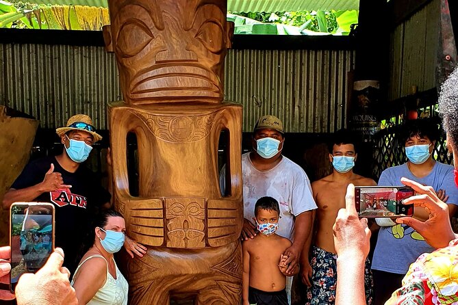 Unique Tahiti Tour - personalised, small group east coast tour - Faarumai Waterfalls and a five-minute walk