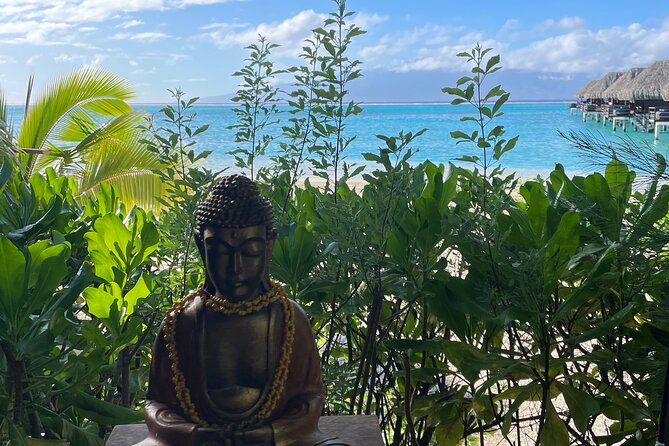 Yoga at sunrise at Sofitel Moorea, overlooking Tahiti - What the one-hour itinerary feels like