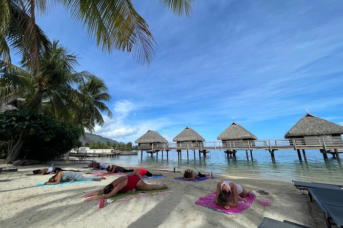 Yoga on the paradise beach of Manava Moorea - Cook’s Bay and the Wider Moorea Yoga Program